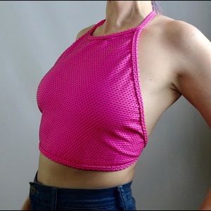 Vintage 90s Halter Raver Top 👈🏼